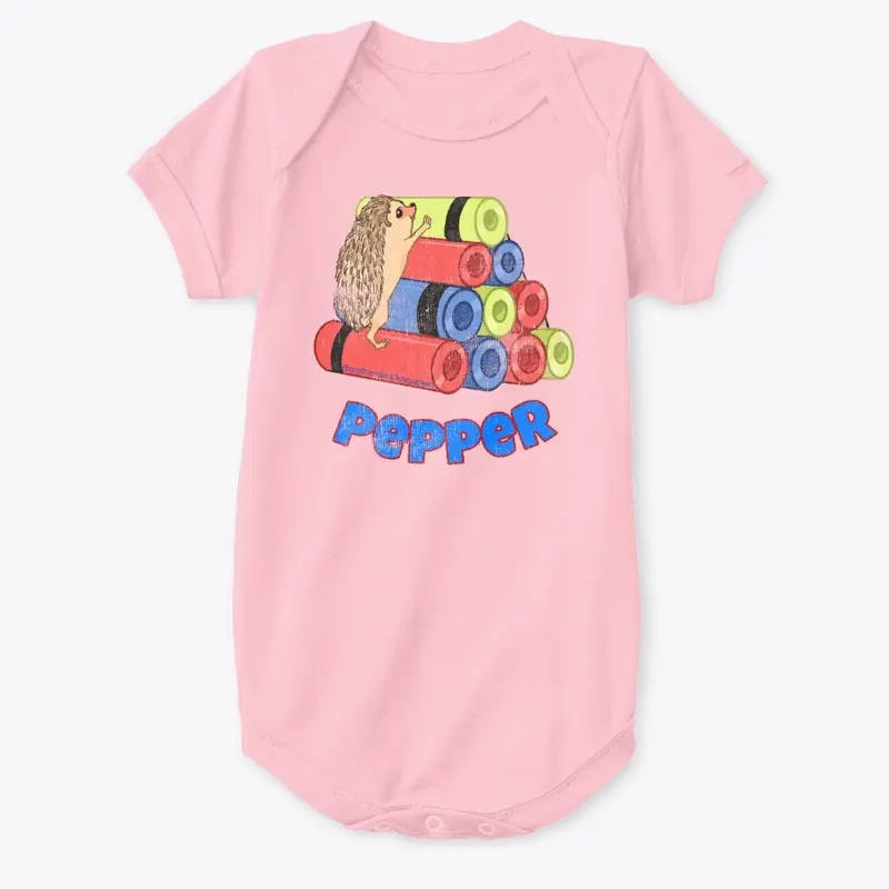 BABY PEPPER NAME ONESIE