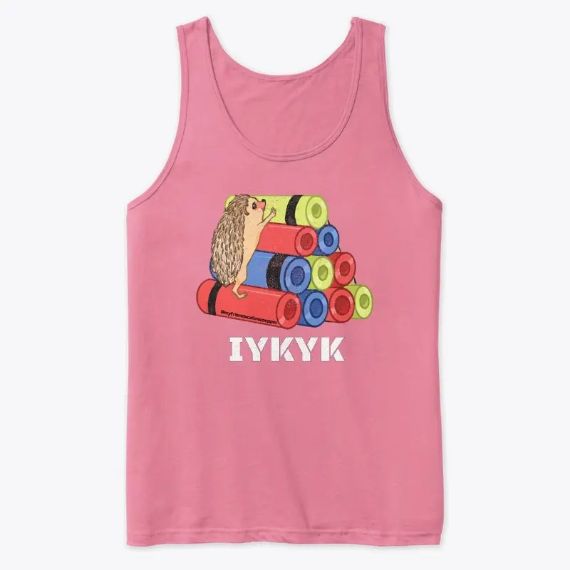 UNISEX IYKYK PEPPER TANK